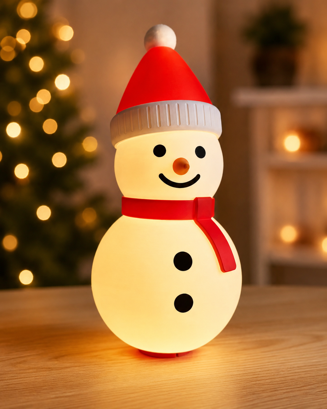 Lampe bonhomme de neige LED — photo 4