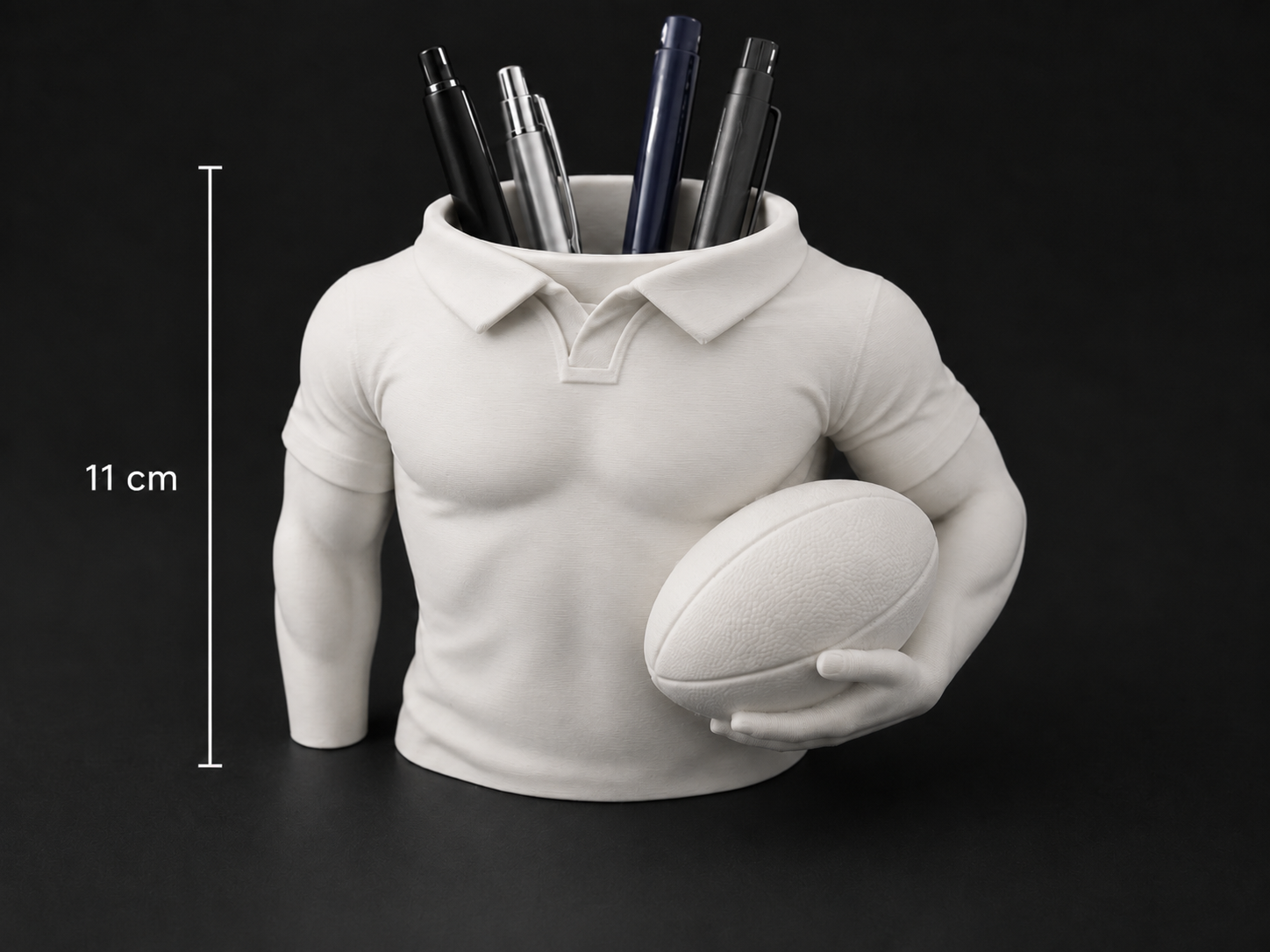 Porte-stylo Rugbyman