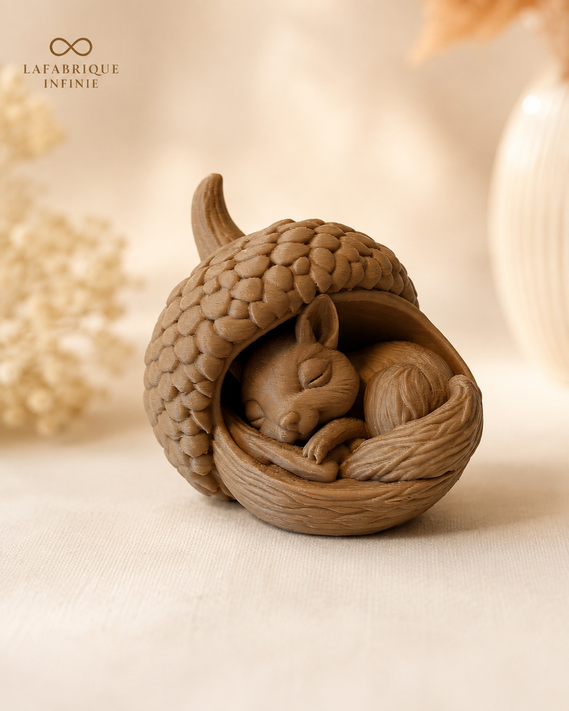 Écureuil endormi