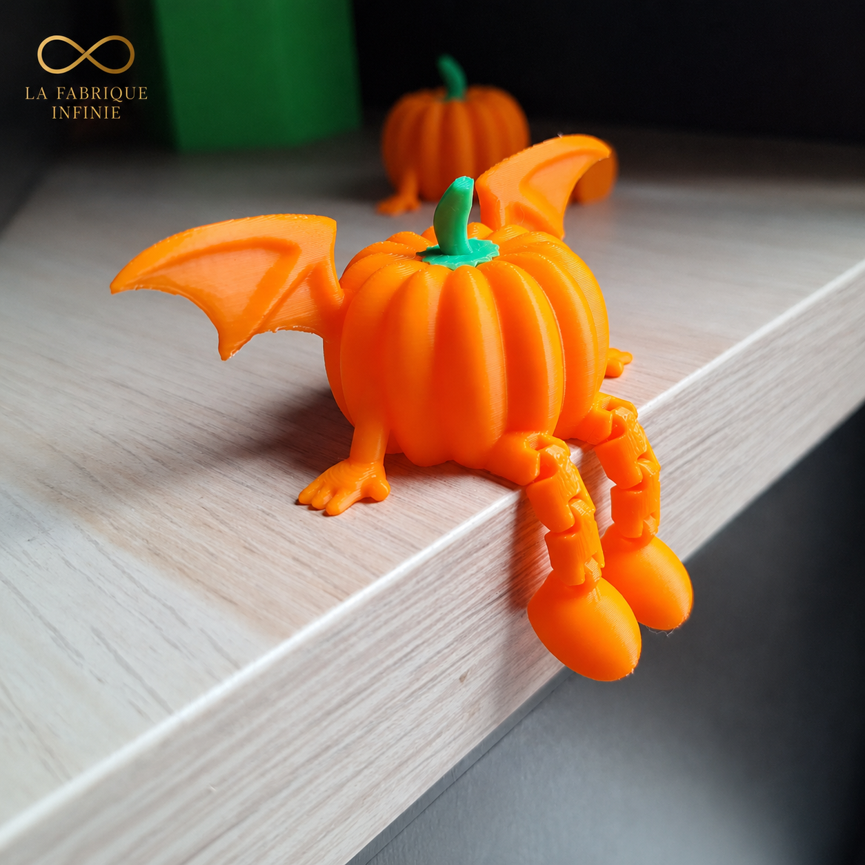 Citrouille chauve-souris articulée — photo 2